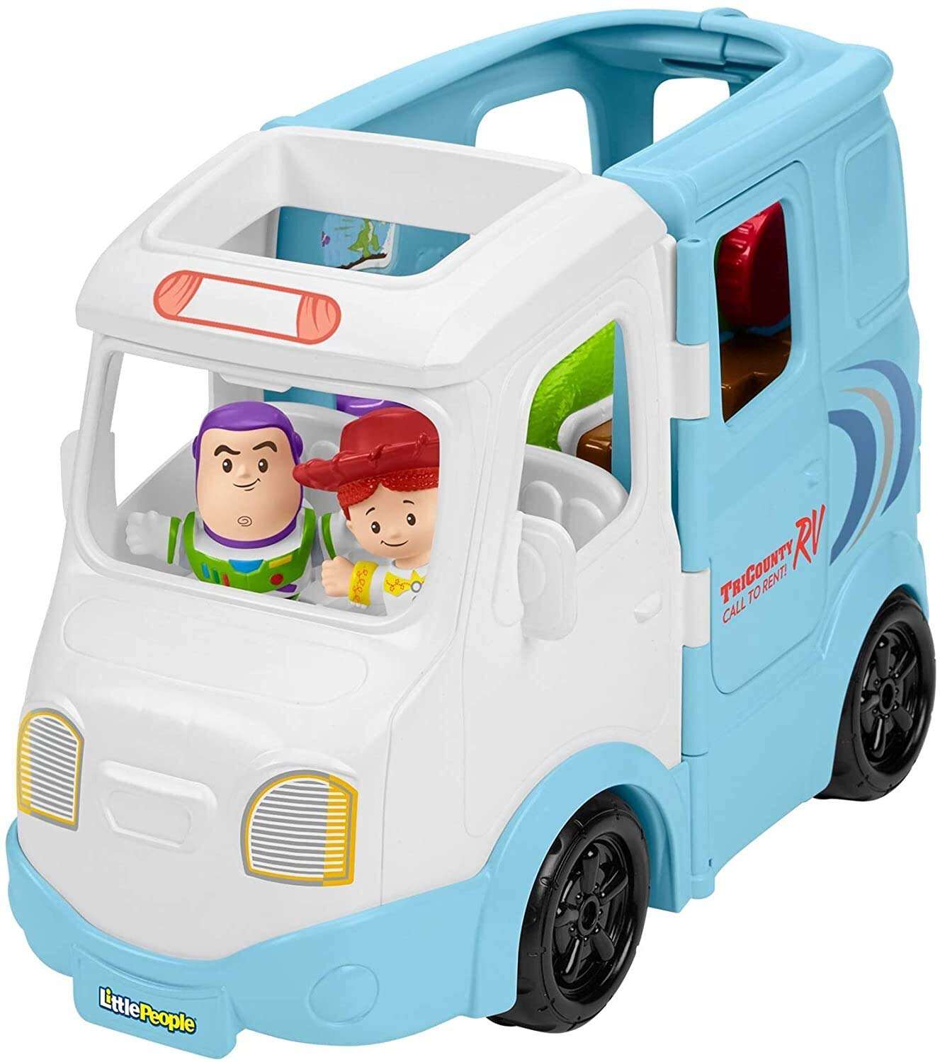 Fisher Price Disney Toy Story 4 Jessie s Campground Adventure by Little People [Amazon Exclusive]