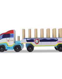 Melissa & Doug PAW Patrol Wooden ABC Block Truck (33 Pieces)
