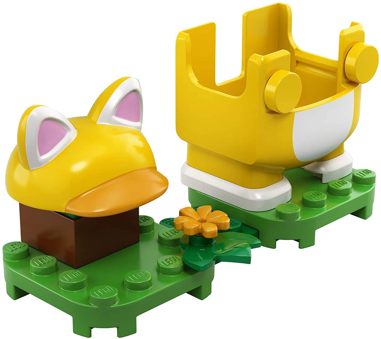 LEGO Super Mario Cat Mario Power-Up Pack 71372 Building Kit, Cool Toy for Kids to Power Up The Mario Figure in The Adventures with Mario Starter Course (71360) Playset (11 Pieces)