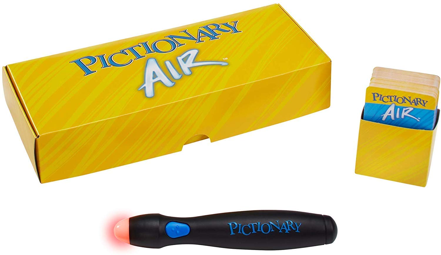 Pictionary Air Drawing Game, Family Game with Light-up Pen and Clue Cards, Links to Smart Devices, Makes a Great Gift for 8 Year Olds and up [Amazon Exclusive]