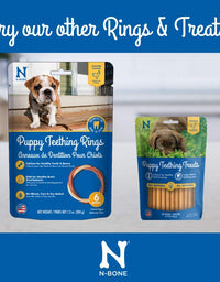 N-Bone Puppy Teething Ring Pumpkin Flavor 7.2 Oz/(6 Count)
