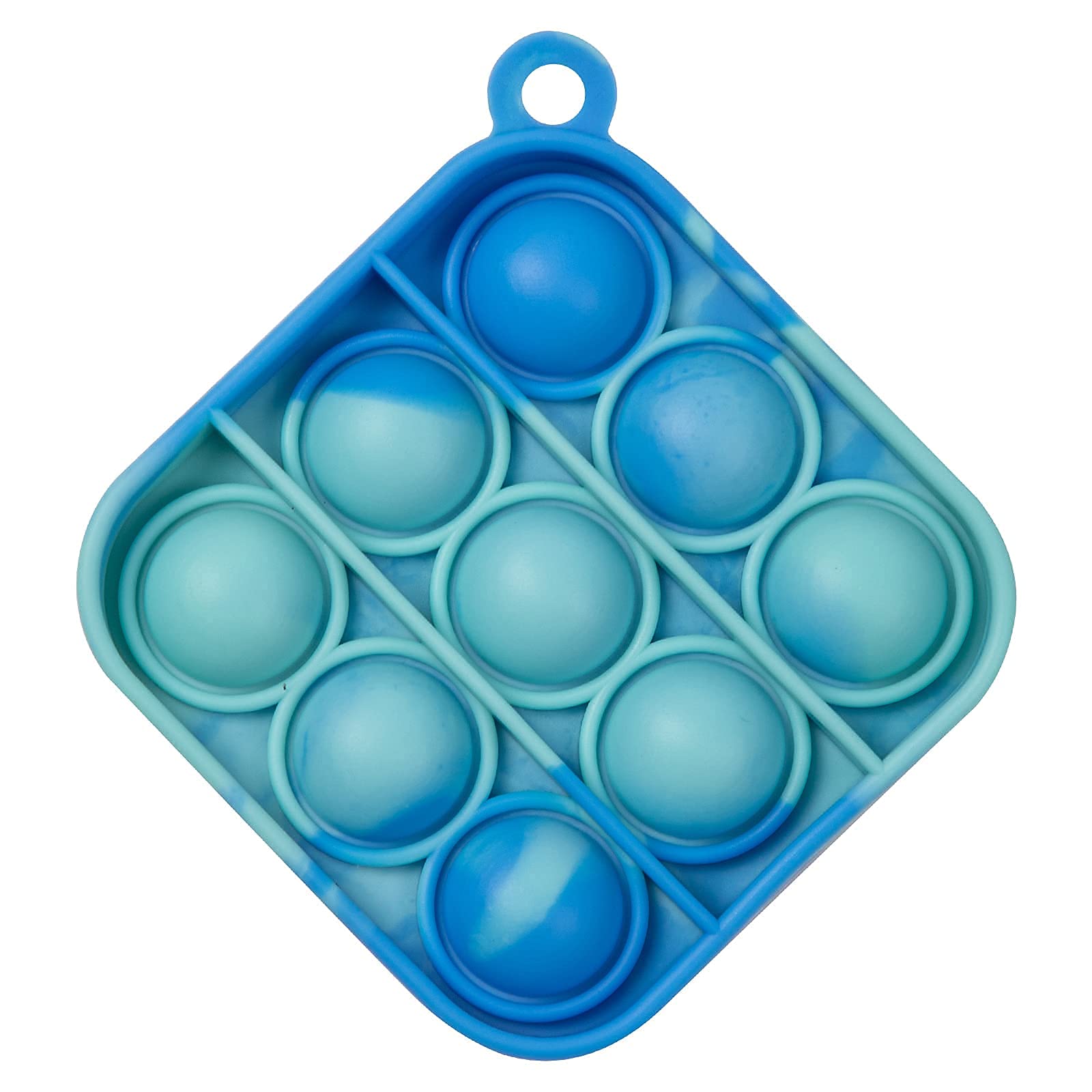 WQFXYZ Simple Fidget Toys Stress Relief Hand Toys, Mini Pop Push it Fidget Toy Keychain for Kids Adults, Mini Pop Push it Bubble Fidget Sensory Toys Office Desk Toy (15pcs-2)