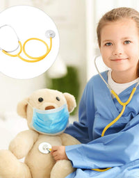 MCFANCE Toy Doctor Kits 48Pcs Pretend Play Doctor Kit Toys Stethoscope Medical Kit Imagination Play for Kids 3 Years
