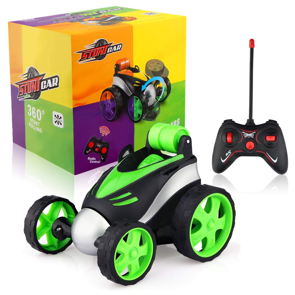 EpochAir Remote Control Car - Rc Stunt Car for Boy Toys, 360 Degree Rotation Racing Car, Rc Cars Flip and Roll, Stunt Car Toy for Kids