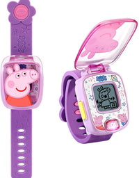 VTech Peppa Pig Learning Watch, Purple
