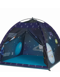 Space World Play Tent-Kids Galaxy Dome Tent Playhouse for Boys and Girls Imaginative Play-Astronaut Space for Kids Indoor and Outdoor Fun, Perfect Kid’s Gift- 47" x 47" x 43"
