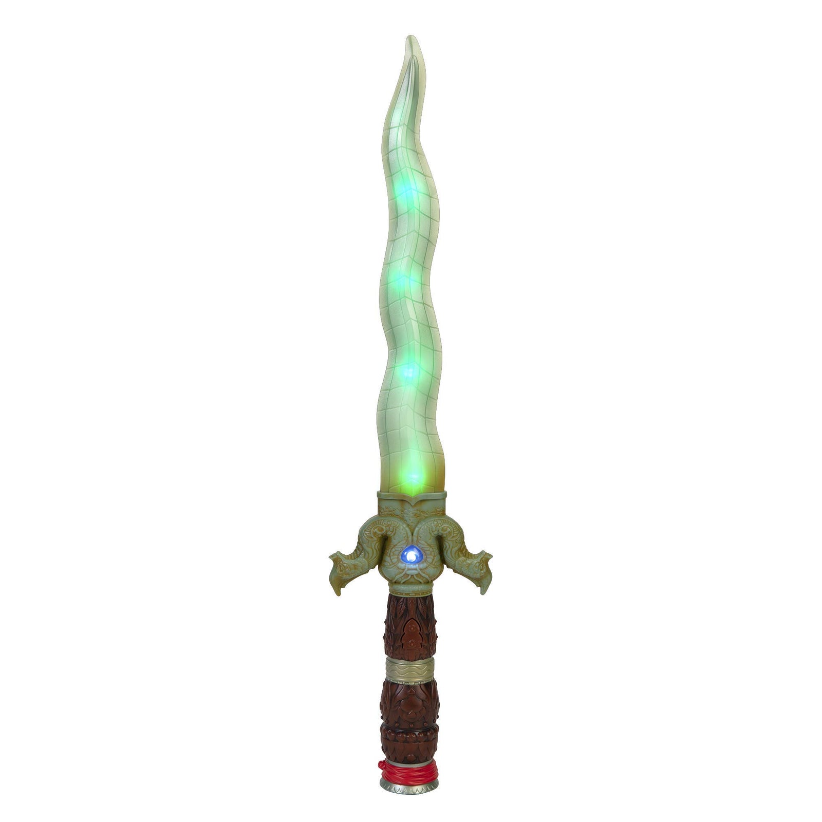 Disney's Raya and the Last Dragon Feature Dragon Blade - Action & Adventure Sword - Motion Activated with Lights & Sounds , Green