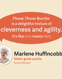 Throw Throw Burrito by Exploding Kittens - A Dodgeball Card Game - Family-Friendly Party Games - Card Games for Adults, Teens & Kids - 2-6 Players
