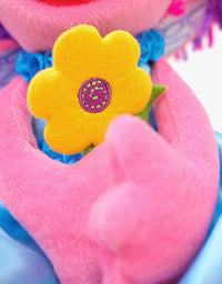 Gund Sesame Street Abby with Flowers Stuffed Animal

