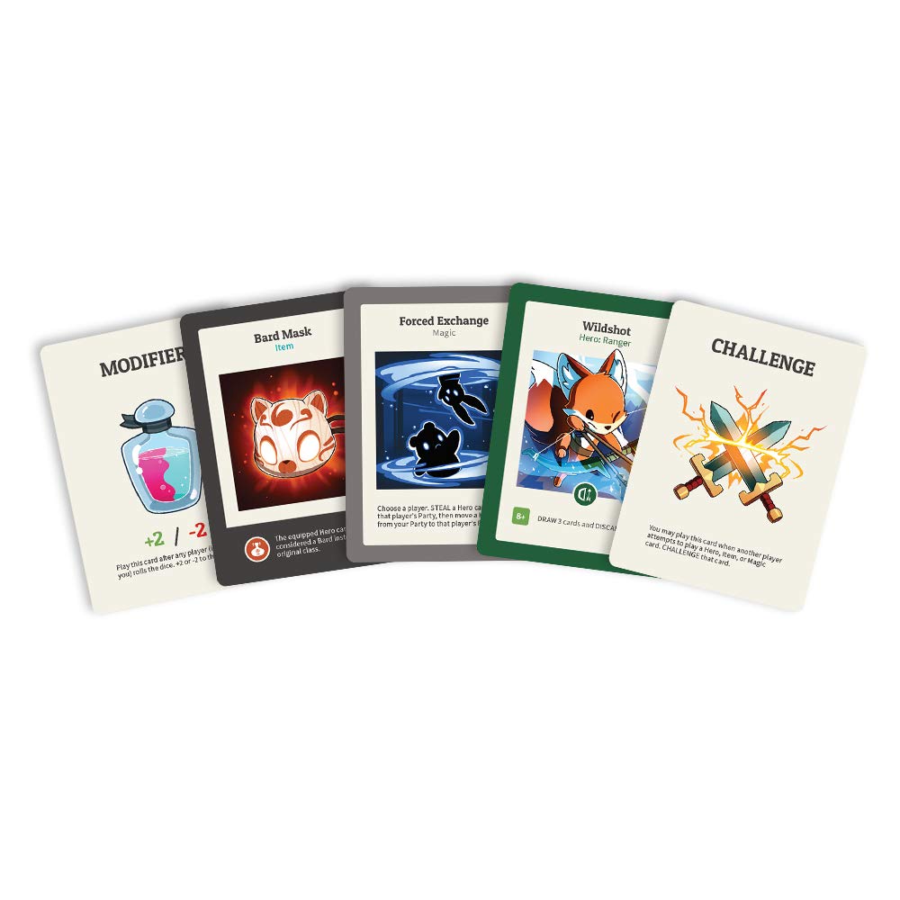 TeeTurtle Here to Slay Base Game - from The Creators of Unstable Unicorns - A Strategic Card Game for Teens and Adults