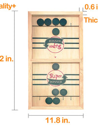 Fast Sling Puck Game ,Slingshot Games Toy,Paced Winner Board Games Toys for Kids & Adults Large Size
