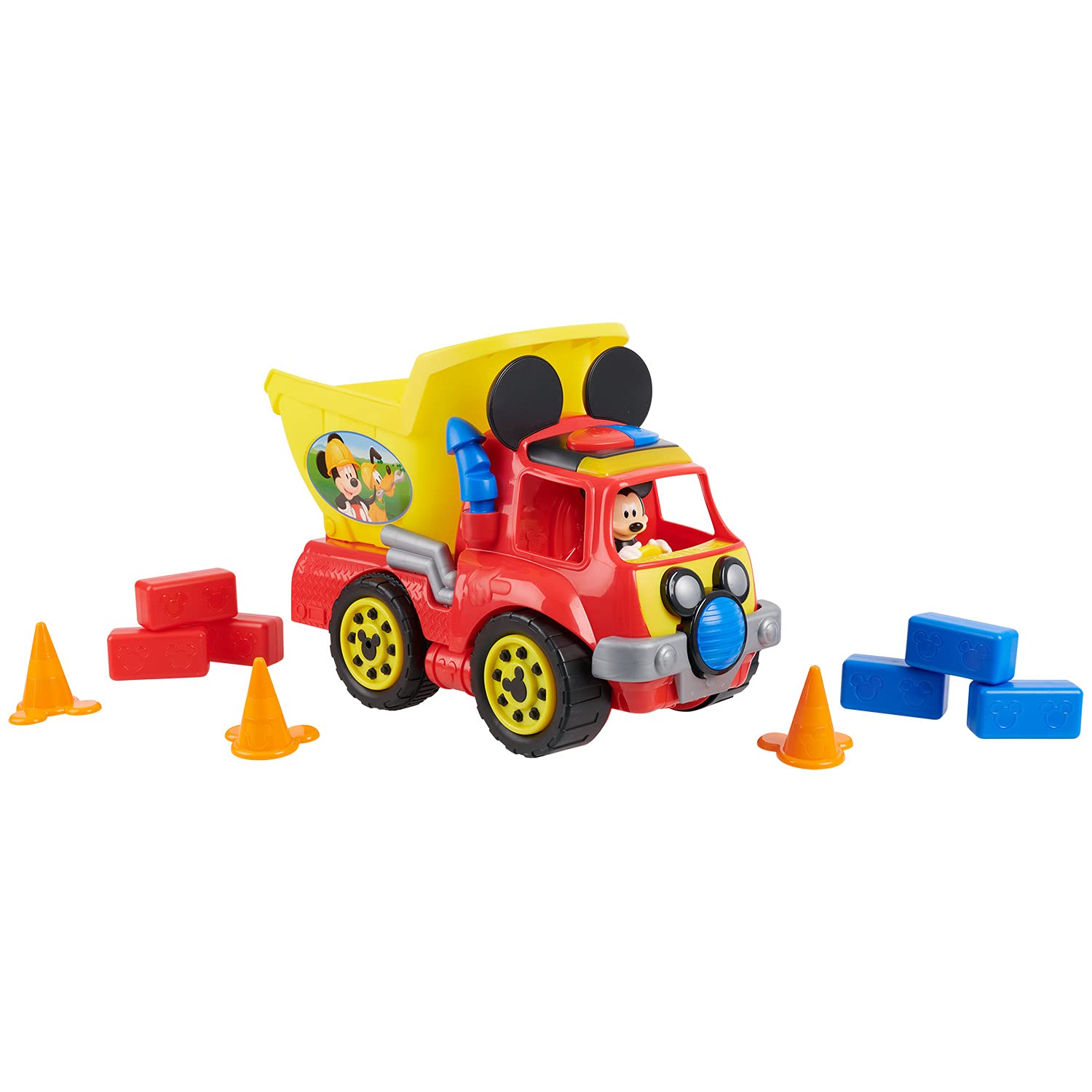 Mickey Mouse Mickey Mouse Dump Truck Vehicles, Ages 3 Up, by Just Play