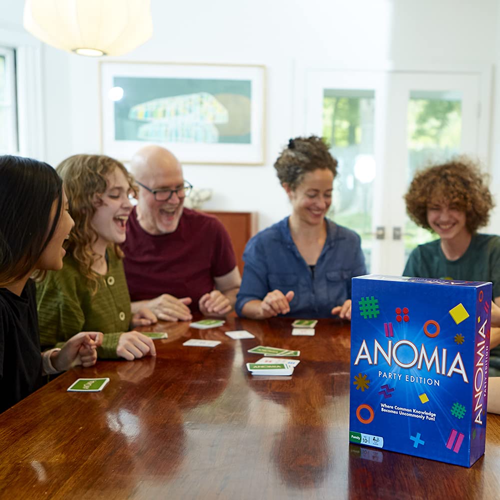 Anomia Party Edition. Fun Family Card Game for Teens and Adults. Popular for Families and Couples.