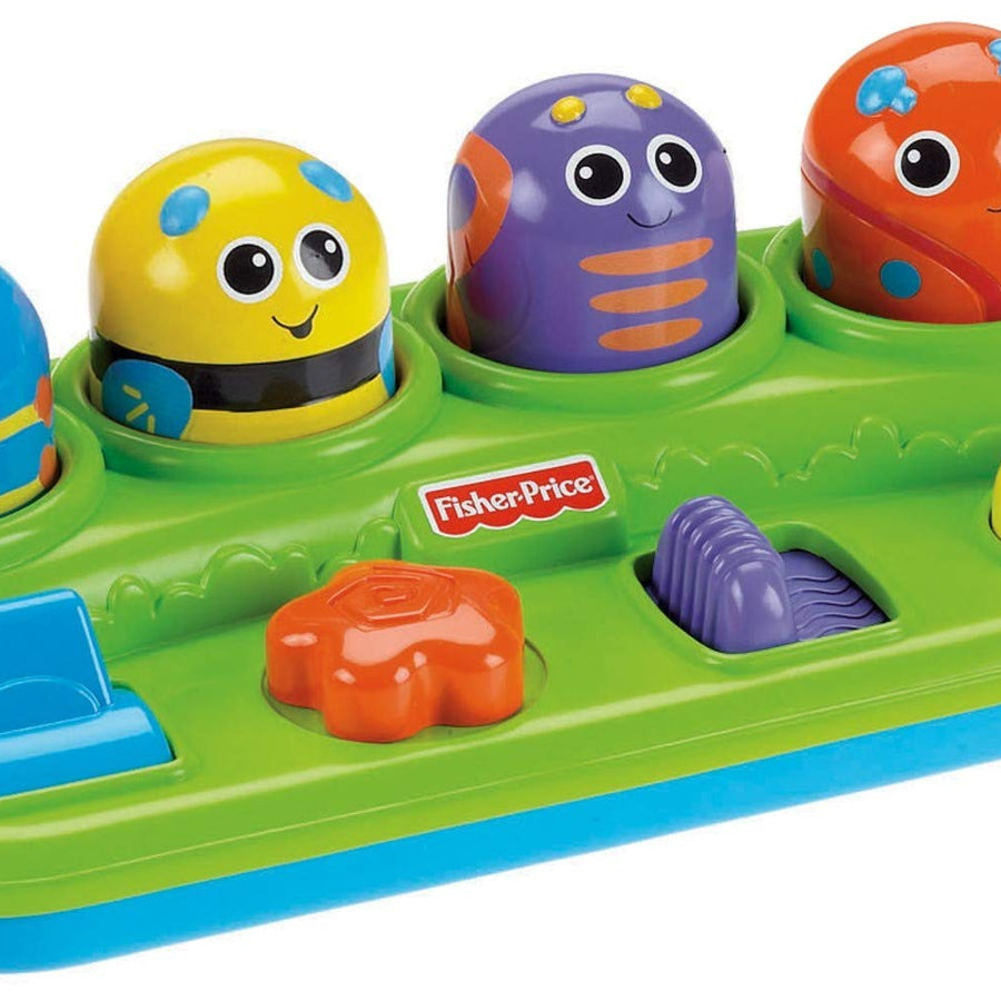Fisher-Price Brilliant Basics Boppin' Activity Bugs [Amazon Exclusive], 11.5 x 6.2 x 3.8 inches ; 1.5 pounds