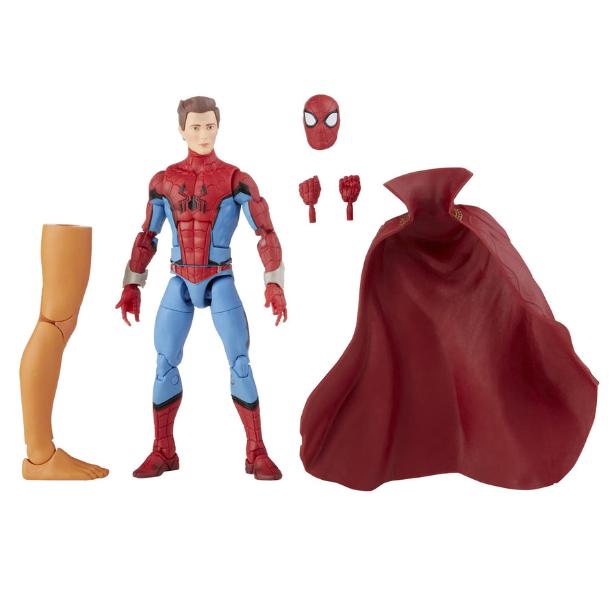 Marvel Legends Series 6-inch Scale Action Figure Toy Zombie Hunter Spidey, Premium Design, 1 Figure, 3 Accessories, and Build-a-Figure Part