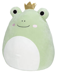Squishmallow 16-Inch Frog Prince - Add Baratelli to Your Squad, Ultrasoft Stuffed Animal Large Plush Toy, Official Kellytoy Plush
