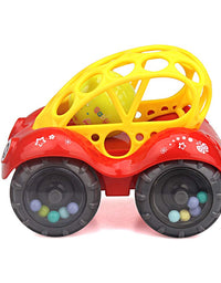 ZHFUYS Rattle & Roll Car，3 to 24 Months Baby Toys 5 inch boy and Girl Infant Toys Vehicles
