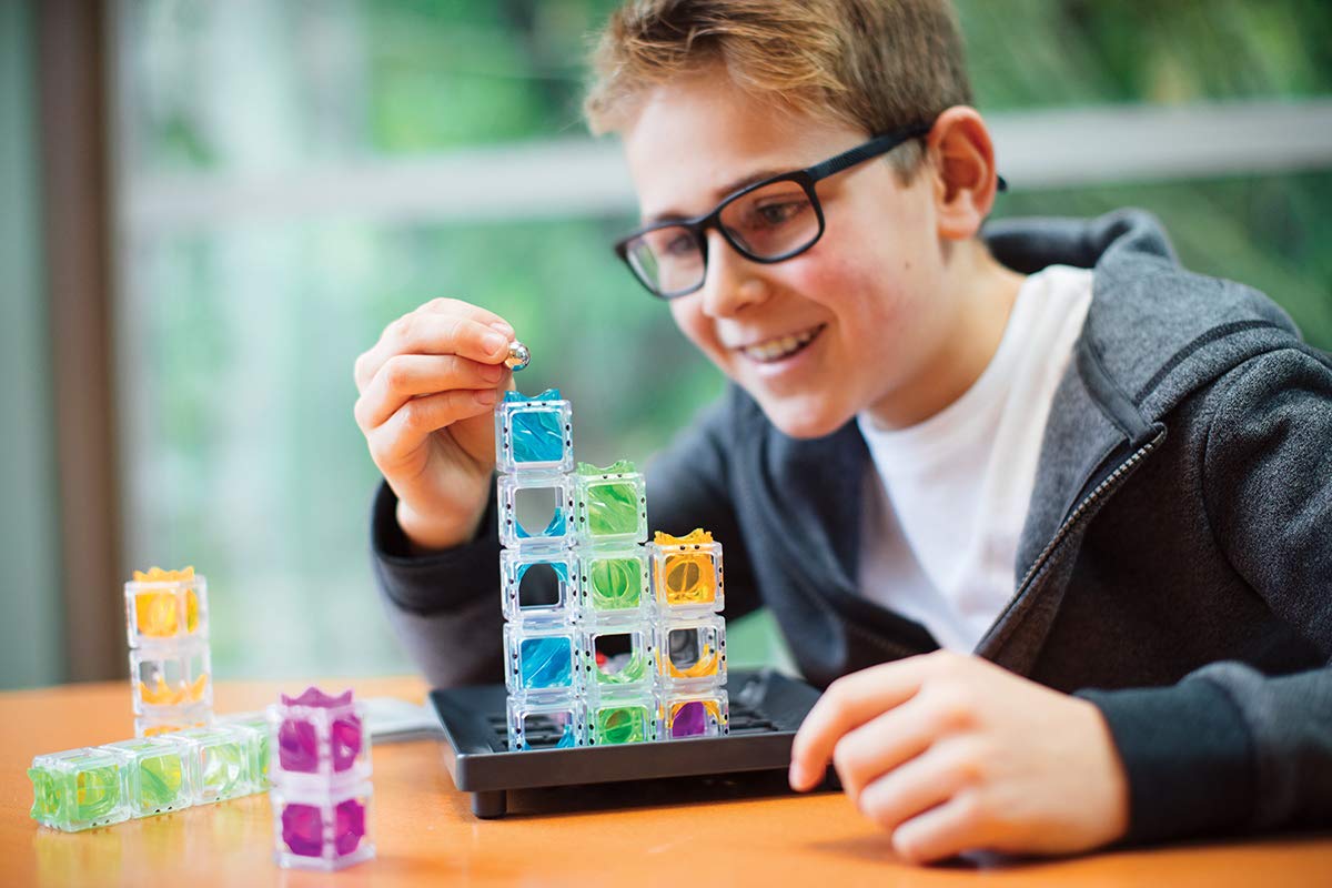 ThinkFun Gravity Maze Marble Run Brain Game and STEM Toy for Boys and Girls Age 8 and Up – Toy of the Year Award Winner