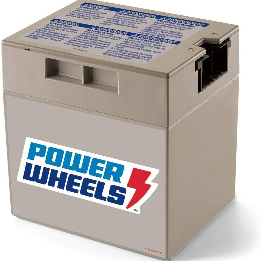 Power Wheels 12-Volt Rechargeable Replacement Battery, Multicolor