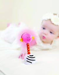 SmartNoggin NogginStik Developmental Light-Up Rattle - Encourage Developmental Milestones from Infant - 12 months
