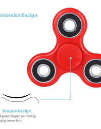 SCIONE Fidget Toys 5 Pack,Fidget Spinners Pack for Kids/Adults-Sensory Fidget Toys Packs-ADHD Anxiety Toys Stress Relief Reducer Autism Fidgets Best EDC Hand Spinner Finger Bearing Trispinner Toy
