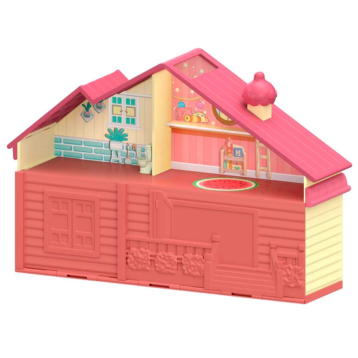 Bluey Family Home Playset with 2.5" poseable Figure