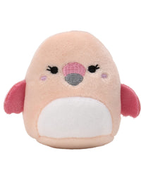 Squishville Mystery Mini-Squishmallows Plush - Wildlife Squad - Six 2-Inch Mini Plush Characters - Includes Michaela and Kiki Plus Four Mystery Figures - Irresistibly Soft, Colorful Plush
