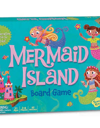 Peaceable Kingdom Mermaid Island Cooperative Board Game for Kids
