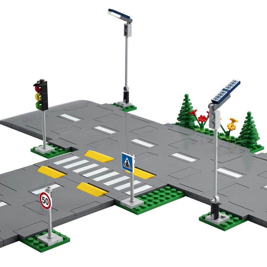LEGO City Road Plates 60304 Building Kit; Cool Building Toy for Kids, New 2021 (112 Pieces)