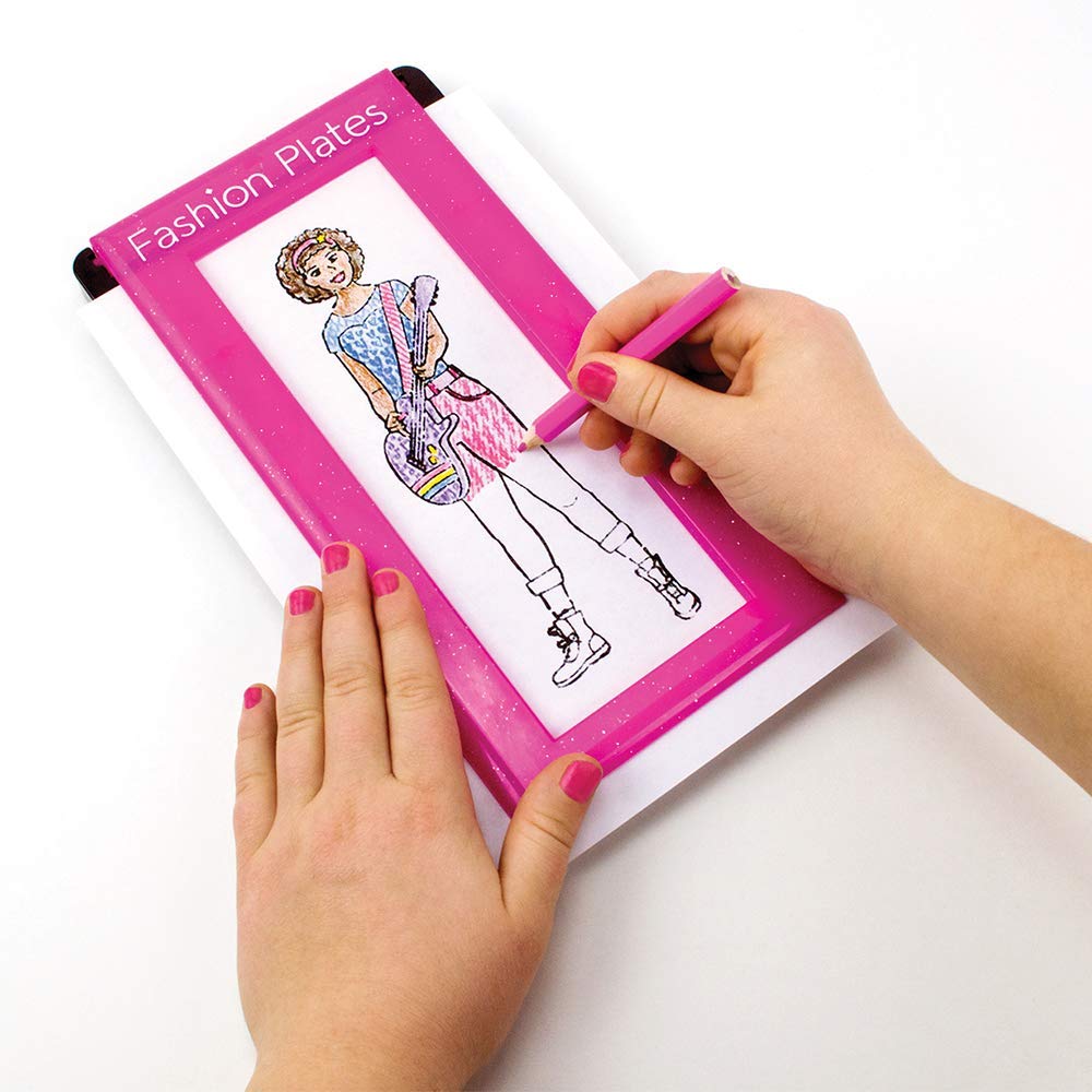 Kahootz Fashion Plates Superstar Deluxe Set , Pink