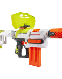 NERF Modulus Recon MKIII Blaster, Removable Stock and Barrel Extension, Dart Shield, 12-Dart Clip, 12 Elite Darts (Amazon Exclusive)
