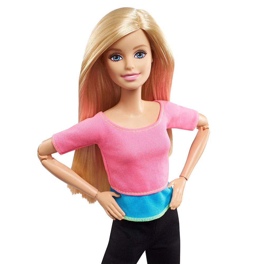 Barbie Made to Move Doll, Pink Top [Amazon Exclusive]