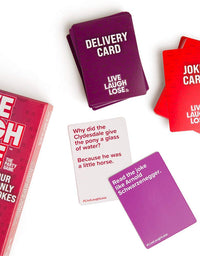 Live Laugh Lose - The Party Game Where You Compete to Make Corny Jokes Funny - by What Do You Meme?
