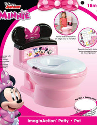 The First Years Minnie Mouse Imaginaction Potty & Trainer Seat, Pink
