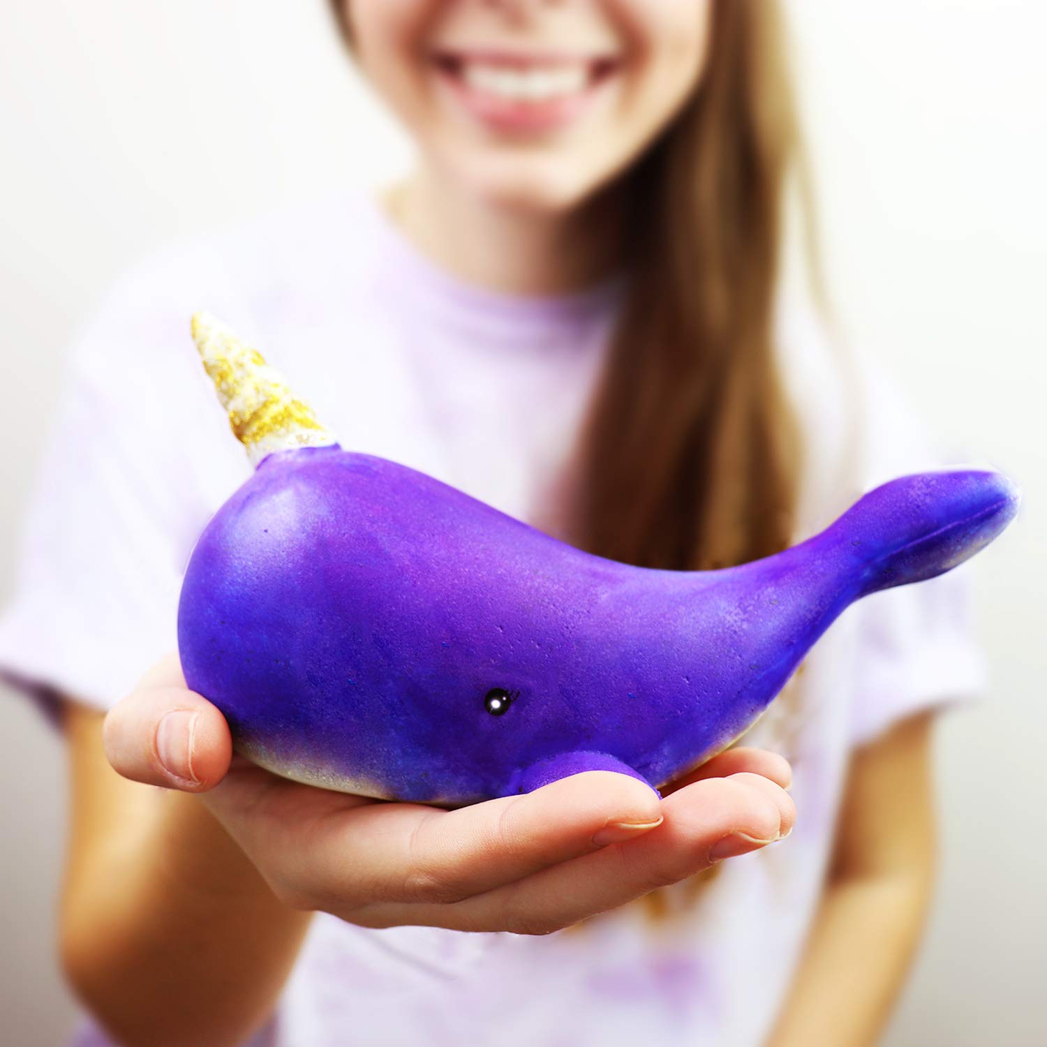 Unicorn Gifts for Girls. Arts & Crafts Paint Your Own Rainbows & Awesomeness Squishies DIY Kit. Gifts for Girls Top Christmas Toys. Includes Large Slow-Rise Squishies (Unicorn Squishy Kit)