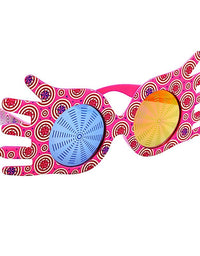 Sun-Staches Official Luna Lovegood Character Sunglasses Novelty Costume Party Favor Sunglasses UV400 Pink
