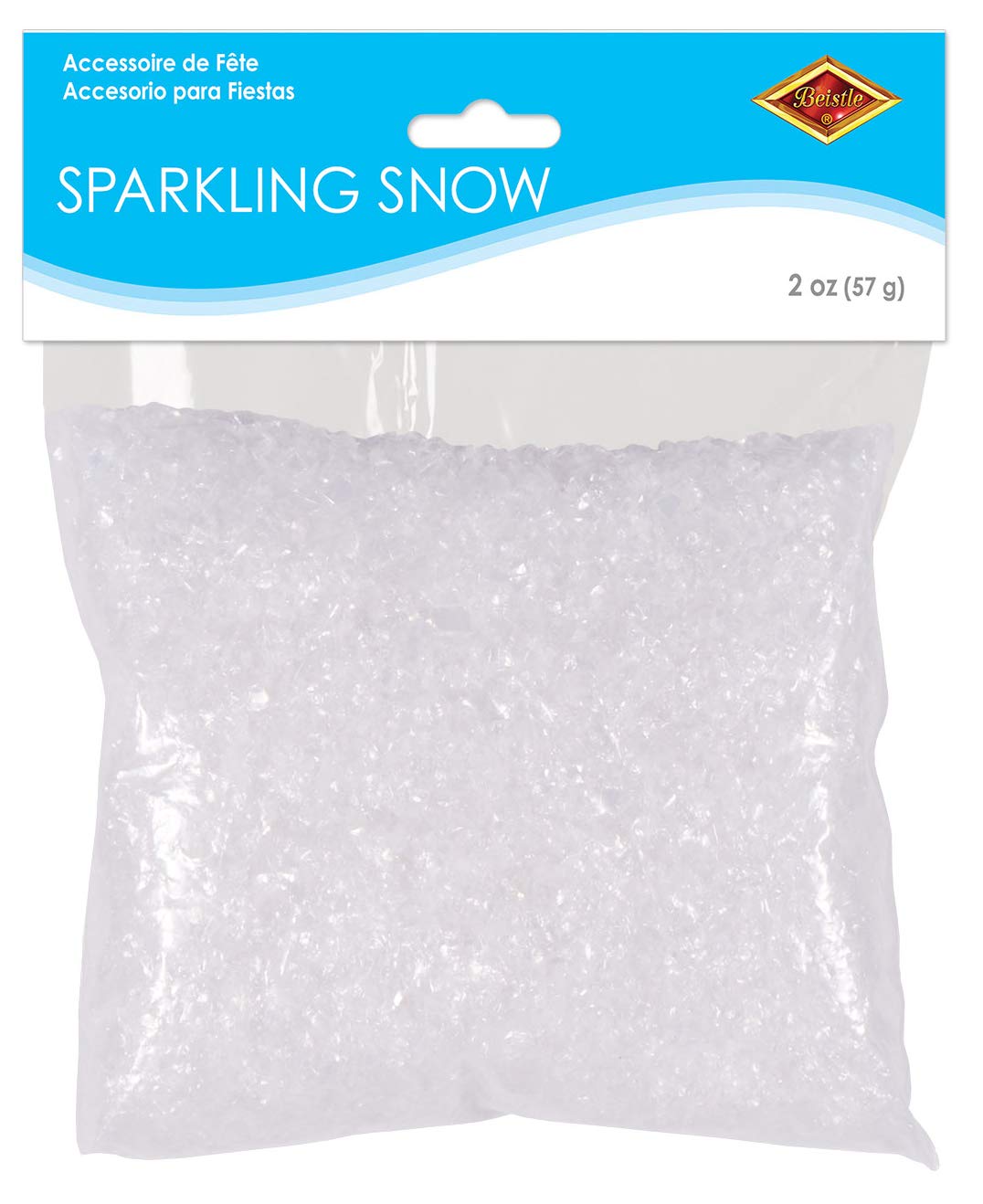 Beistle Sparkling Snow, 2-Ounce