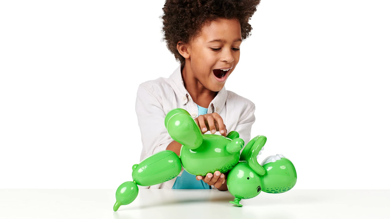 Squeakee The Balloon Dino | Interactive Dinosaur Pet Toy That Stomps, Roars and Dances. Over 70+ Sounds & Reactions, Multicolor