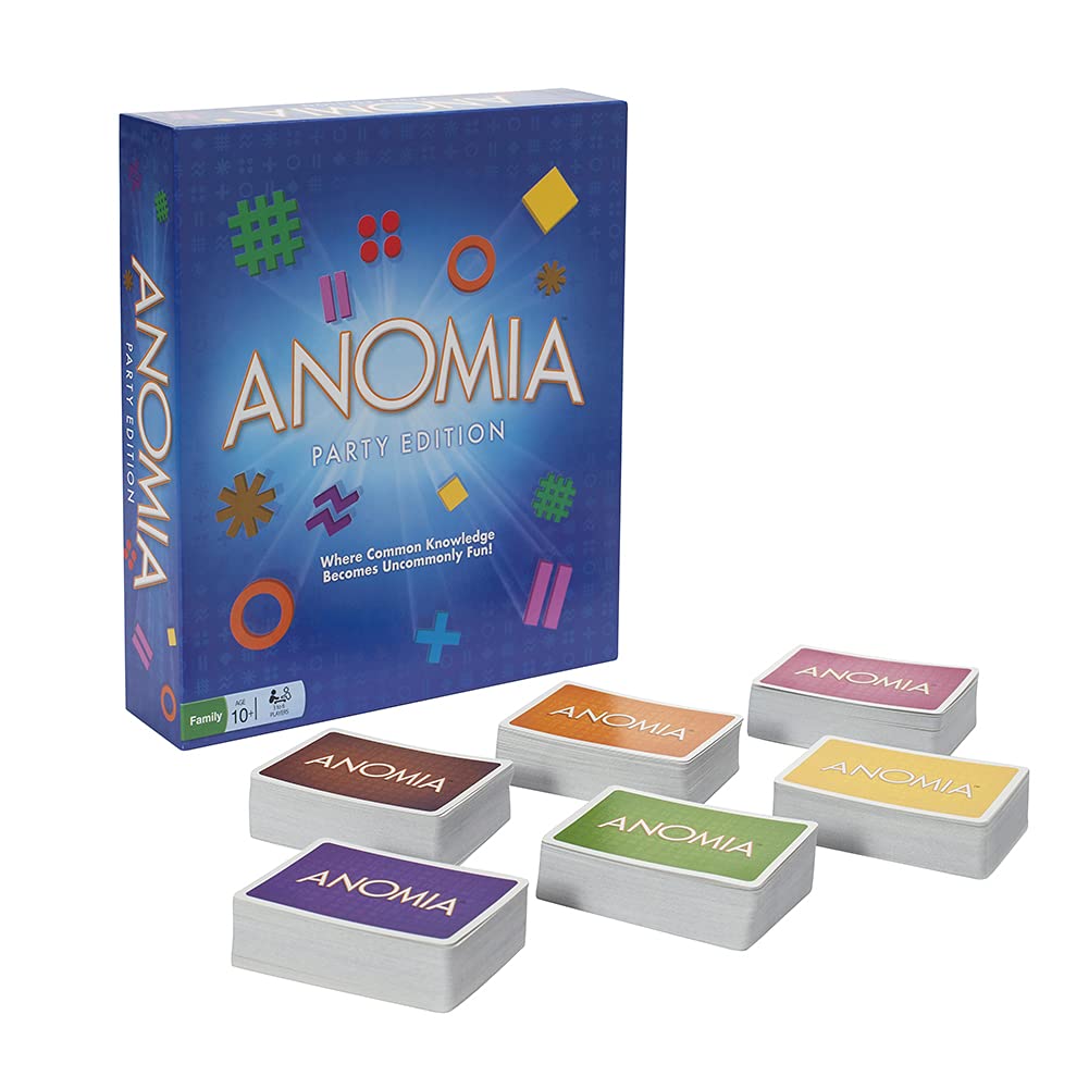 Anomia Party Edition. Fun Family Card Game for Teens and Adults. Popular for Families and Couples.