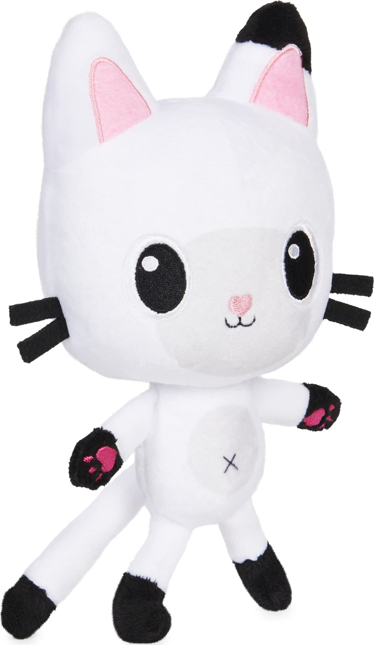 Gabby's Dollhouse, 8-inch Pandy Paws Purr-ific Plush Toy, Kids Toys for Ages 3 and up