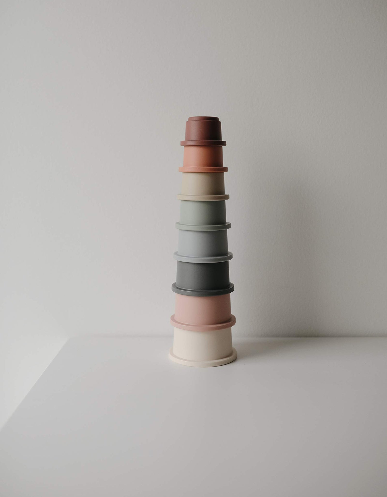 mushie Stacking Cups Toy | Made in Denmark (Original)