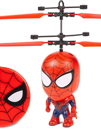 Marvel 3.5 Inch: Spider-Man Flying Figure IR Helicopter (Marvel, Spider-Man)
