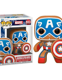 Funko Pop! Marvel: Gingerbread Captain America
