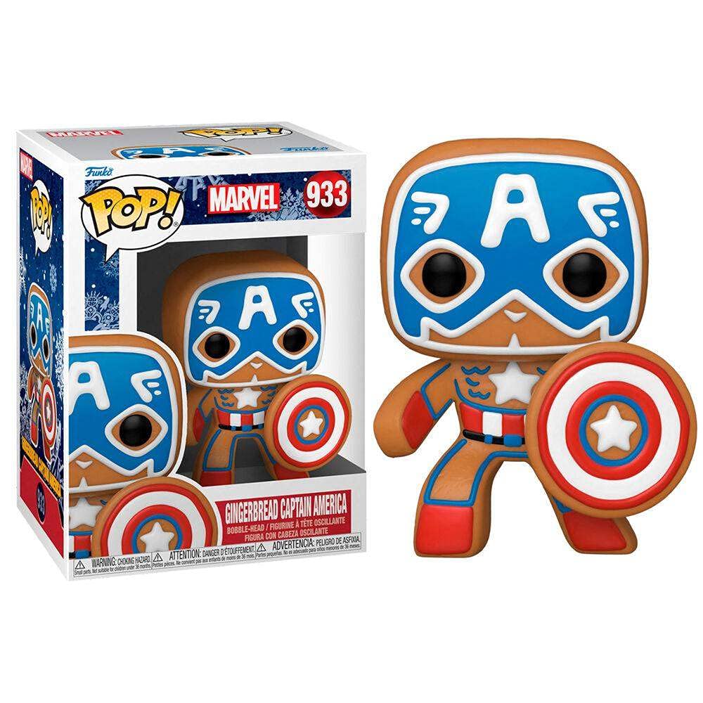 Funko Pop! Marvel: Gingerbread Captain America