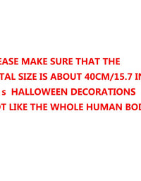 Halloween Skeletons Decorations Full Body Posable Joints 15'' Skeletons 2 Pack
