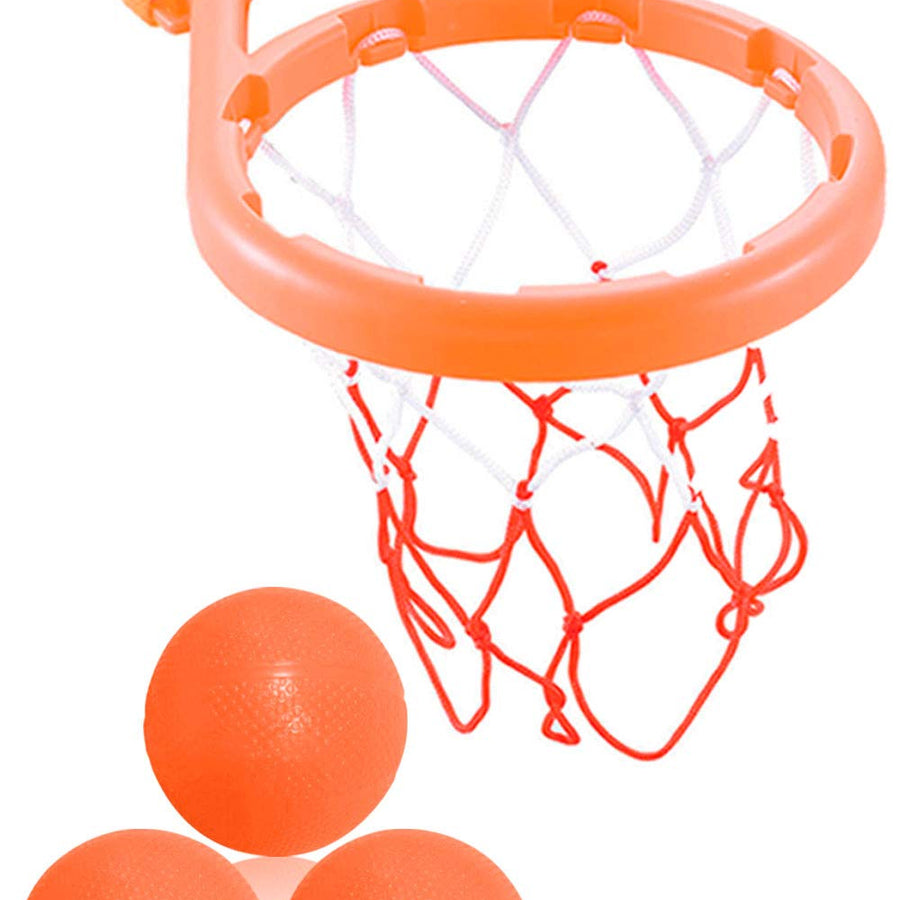 3 Bees & Me Bath Toy Basketball Hoop & Balls Set for Boys and Girls - Kid & Toddler Bath Toys Gift