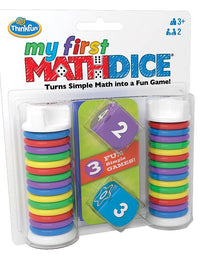 Think Fun Math Dice Junior Game for Boys and Girls Age 6 and Up - Teachers Favorite and Toy of the Year Nominee
