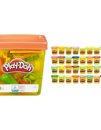 Play-Doh Fun Tub Playset, Great First Play-Doh Toy for Kids 3 Years and Up with Storage, 18 Tools, 5 Non-Toxic Colors
