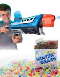 UMIKU Water Beads 50000 Soft Beads Rainbow Mix Water Growing Balls for Kids Tactile Sensory Toys Home Décor
