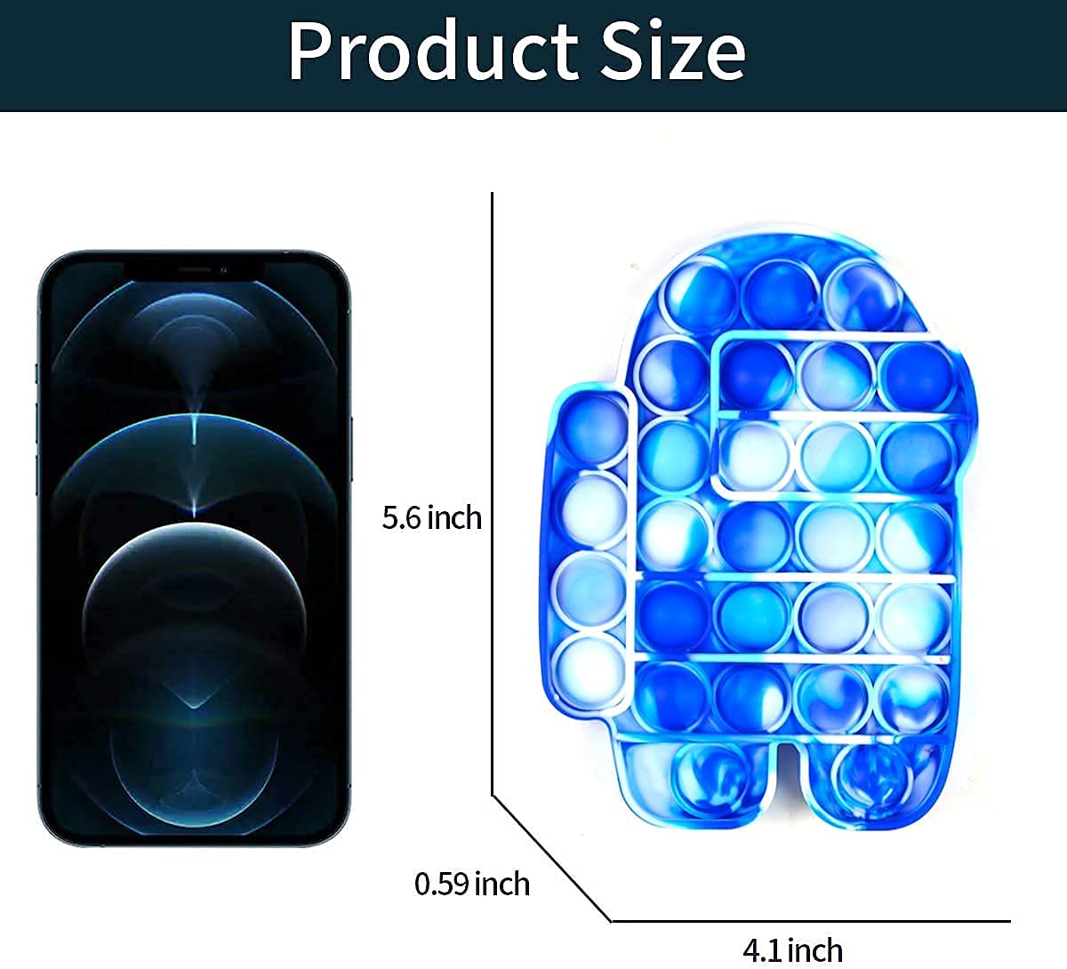 RURING 30pcs Fidget Toys Sensory Fidget Toys Set Fidget Toys Set Tangle Fidget Toys Anti-Anxiety Tools and Special Toys Fidget Toys Relieves Stress Squeeze Toy for Birthday Party Rainbow Colors